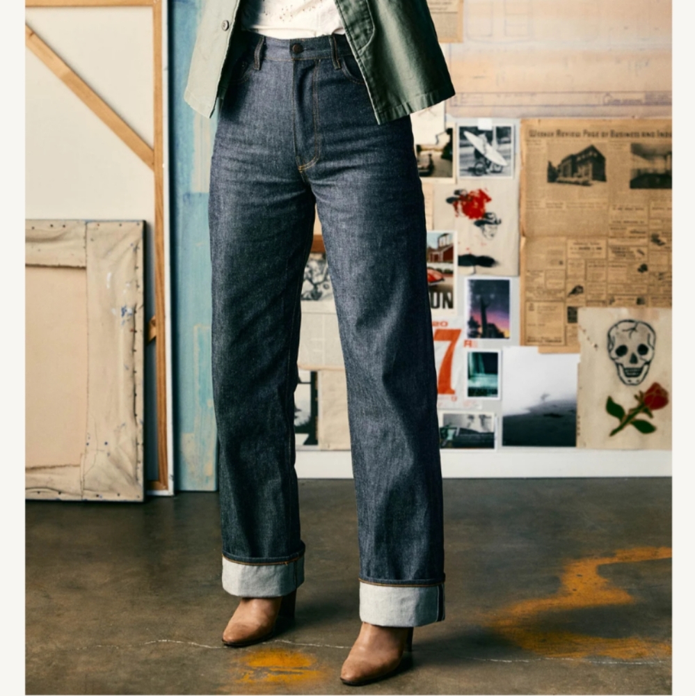imogene + willie Catherine Jeans | Dark Indigo Wide Leg Jeans